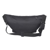 KaiTak Polyester Unisex Bumbag with 2 Zip Round Sections & Front Zip-LOWER PRICE!